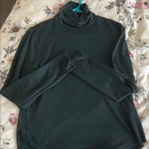 Banana Republic Dark Green Turtleneck Sweater